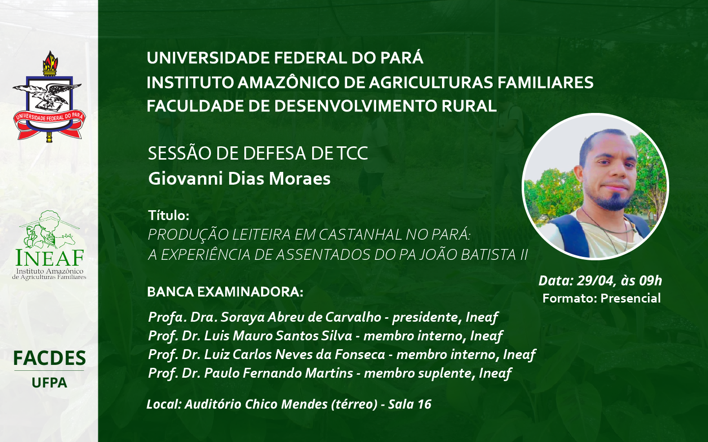 Defesa de TCC - Giovanni Dias Moraes